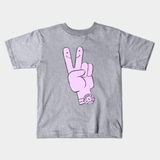 Peace Sign Good Times Kids T-Shirt